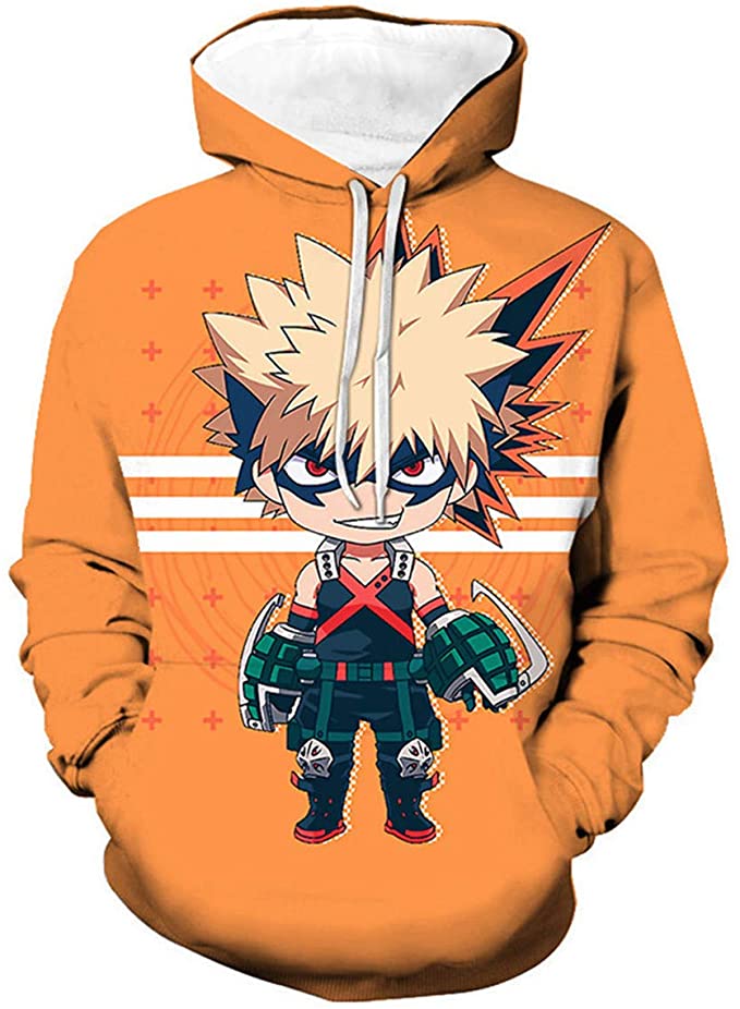 orange bakugo shirt